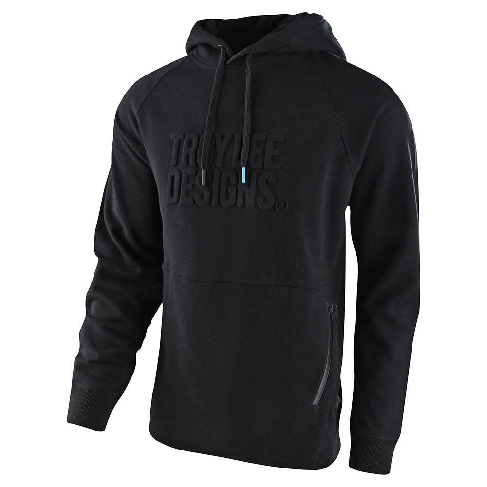 PULLOVER HOODIE BLACKOUT EMBOSSED