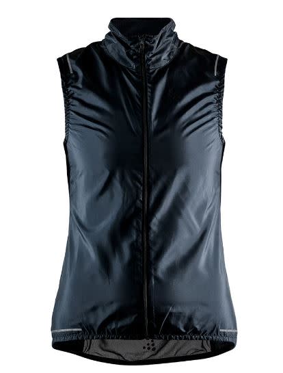 ESSENCE LIGHT WIND VEST W BLACK