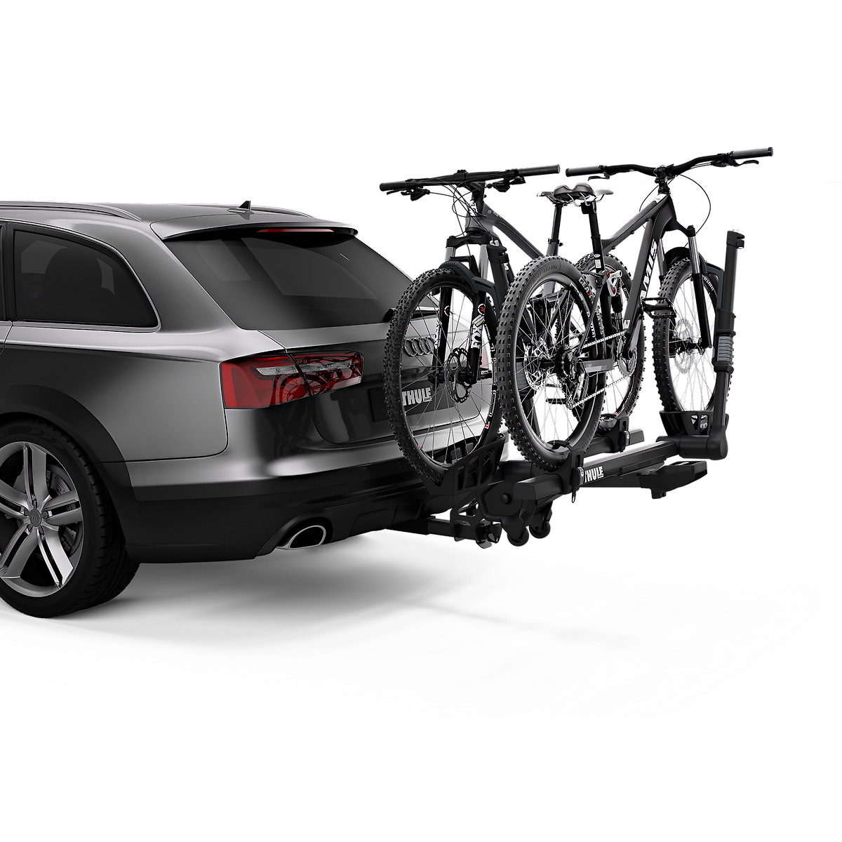 Thule bike rack discount hitch 2 bikes