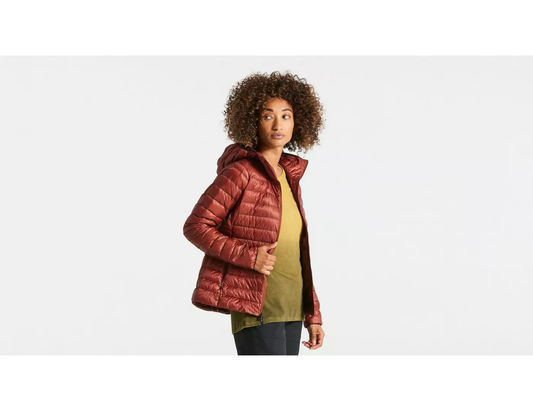 PACKABLE DOWN JACKET WMN'S RUSTED RED XL