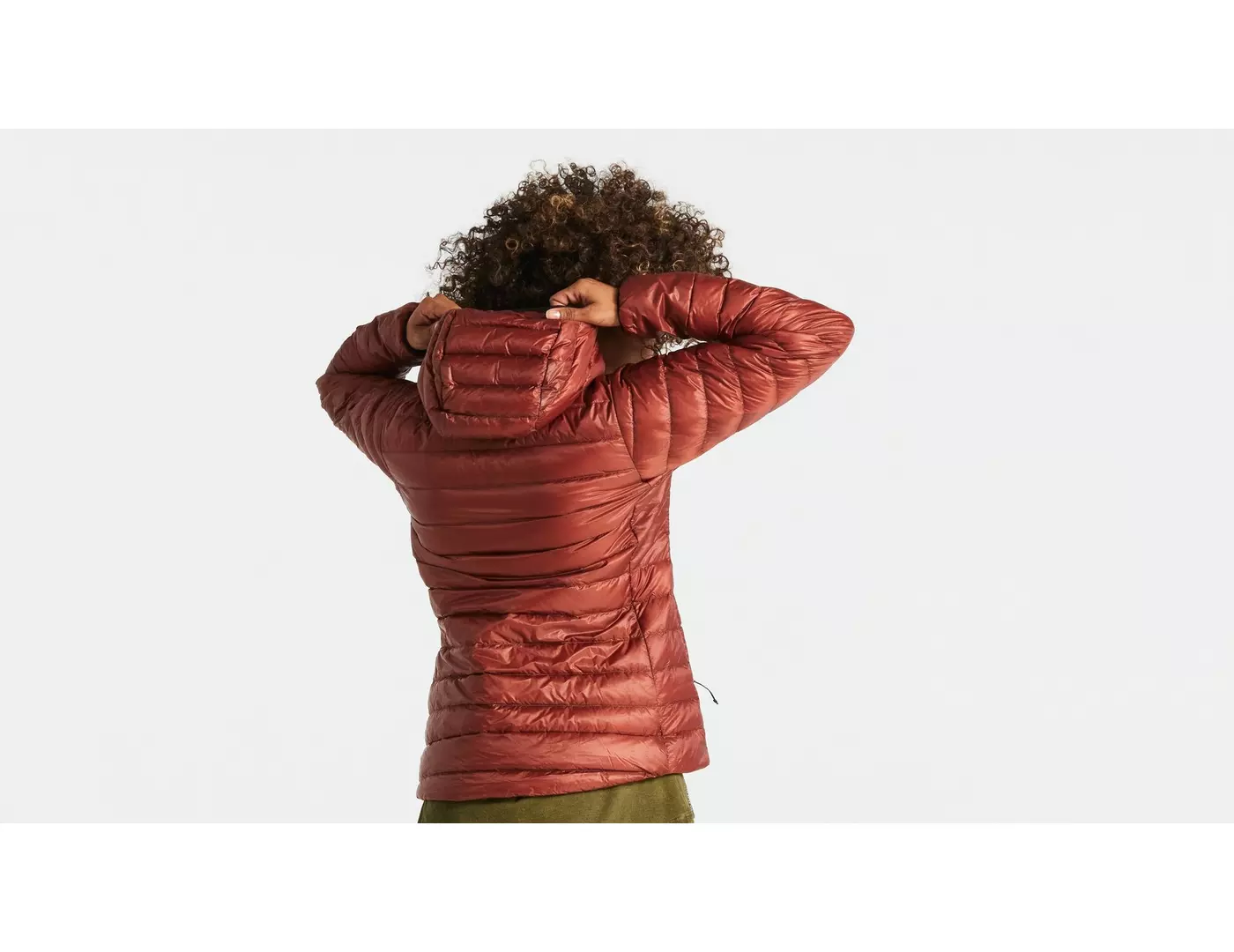 PACKABLE DOWN JACKET WMN'S RUSTED RED XL