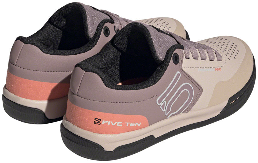 Five Ten Freerider Pro Shoes - Women's, Wonder Taupe/Gray One/Acid Orange, 9