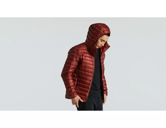 PACKABLE DOWN JACKET MEN'S RUSTED RED M